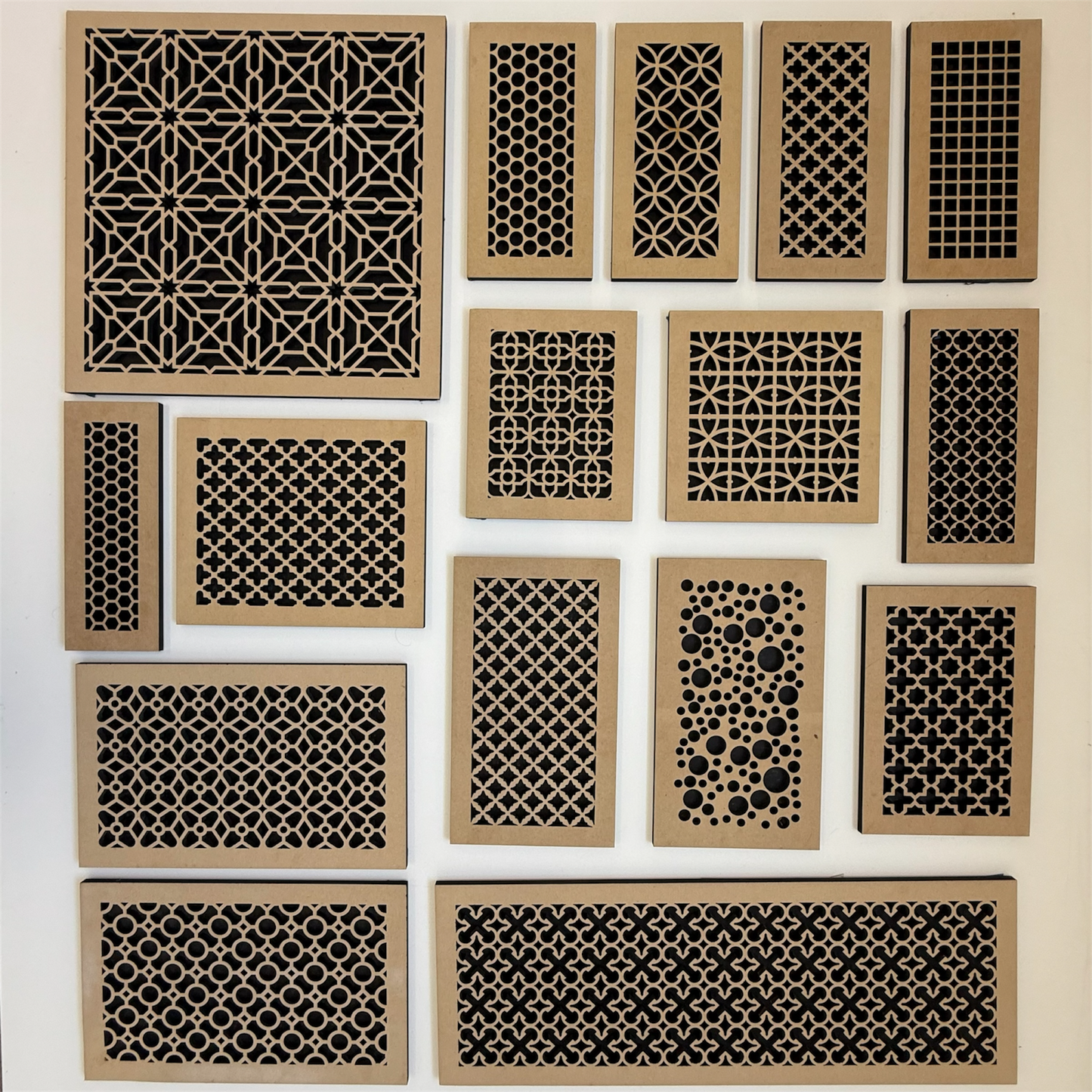 Architectural Grilles for HVAC Vent and Return Air covers - Designer Choice - Custom patterns and sizes