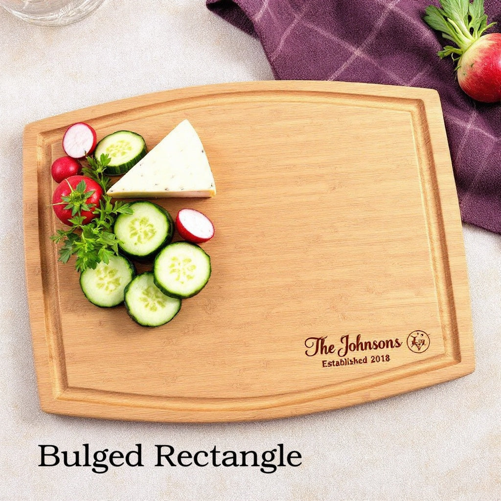 Personalized Maple Cutting Board, 1" to 1.5" thick, Hand made, Best Present for Wedding, Bridal Shower, Engagement, Anniversary, Housewarming, Gift Idea for Couples Bride, Parent, Family