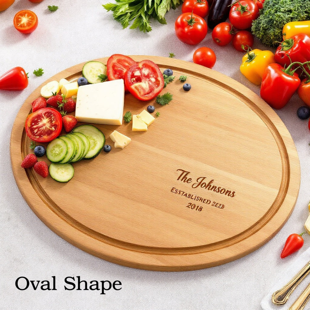 Personalized Maple Cutting Board, 1" to 1.5" thick, Hand made, Best Present for Wedding, Bridal Shower, Engagement, Anniversary, Housewarming, Gift Idea for Couples Bride, Parent, Family